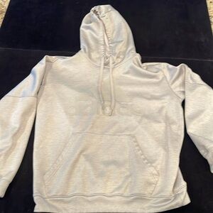 Adidas long sleeve hooded gray sweatshirt, size L